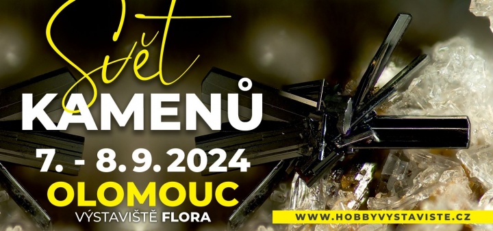 Svět kamenů, Výstaviště Flora Olomouc, 7.-8.9.2024