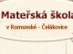 Mateřská škola v Rumunské Čelákovice