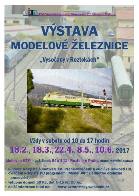 Výstava modelové železnice a vláčků 